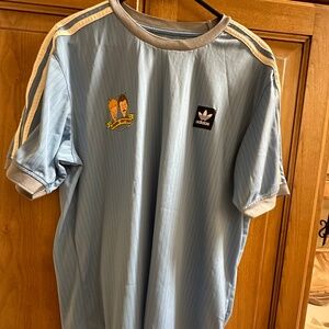 Adidas Beavis And Butthead Soccer Jersey Size large  #93 Cornholio Rare